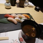和食 鮨 日本酒 銀波 - 