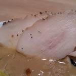 らーめん錦 - 2014/11 トロ玉らーめん・醤油/トピ～アップ２