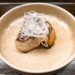 片折 - 甘鯛の炭火焼き、大徳寺納豆