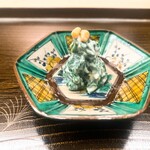 片折 - 春菊のしらあえ