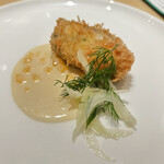 Ecru 117 - スミヤキとディルのフライ みかんとヴェルモットソース