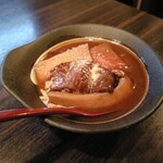 SATOブリアン - 前菜三種(ビーフシチュー)