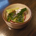 SATOブリアン - 箸休め(たたききゅうり)