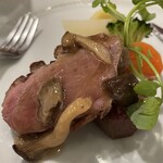 レストラン ラ・カンサトゥール - 鴨のロースト