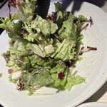 国産熟成焼肉 肉バル ドウラクコリーダ - シーザーサラダ（ハーフ）