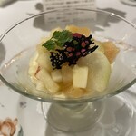 レストラン ラ・カンサトゥール - ラフランスサラダ