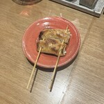 やきとりshira - ゴルゴンゾーラ油揚げ