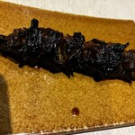 うなぎ 目白ぞろ芽 - ひれ巻き¥800