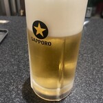 雲龍亭 - 生ビール