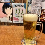 アニメ・映画 酒場へそ - ビール