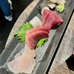 立ち呑 破天荒 - お刺身3点盛り
