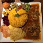 スリランカプレート大盛り1100円