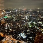 イタリアンバー ボッチャーノ ビア＆ワイン - 席からの夜景