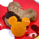 ウィッシュ カフェ - 朝食 ミニハンバーグ＋温野菜　2025.8.13