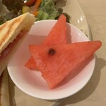 fruit cafe Saita!Saita! - パニーニランチのスイカ