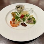 銀座アスター - 水晶コース ¥5,000  前菜
