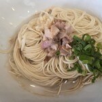 煮干拉麺 小烏丸 - 和え玉(生姜醤油)¥400