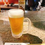 サケサケ - 晩酌セットの生ビール