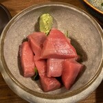 やきとり中山商店 - まぐろブツ