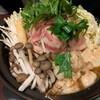 ど・みそ - 味噌仕立ての鍋
スゴい具だくさんだった
〆はラーメンの麺入れて満腹