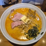 麺匠 喜楽々 - 料理写真:みそカレー牛乳らーめん