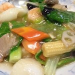 広東料理 天天 - 野菜＆海鮮のうまみ！