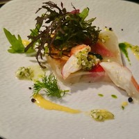 あざみ野うかい亭 - 冬野菜とタラバガニのテリーヌ
