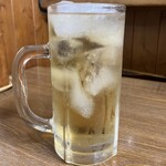 味菜 - ウイスキー炭酸割り