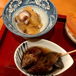 一徹 - ナマコの大根おろし和え　バイ貝