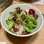 京都焼肉 天壇 1965 SENGAWA - 木屋町コース＠5,000円、チョレギサラダ1人前