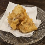 金町製麺 - 魚の天ぷら