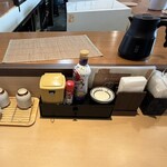 ささふね - 料理写真:卓上アイテム