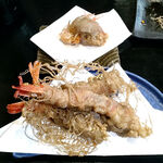 亀戸・養生料理　高の - 大海老天