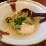 釜めし菜時記 さき亭 - コースの一品料理「かに真丈」