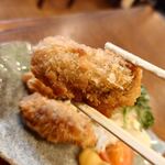 釜めし菜時記 さき亭 - 牡蠣フライアップ