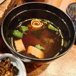 釜めし菜時記 さき亭 - お味噌汁