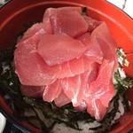 喫茶 か寿が - まぐろ丼（アップ）