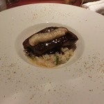 ラ メゾン ドゥ ラ ナチュール ゴウ - フォアグラのソティー松茸のリゾット