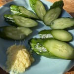 大衆食堂みゆき - きゅうり浅漬け