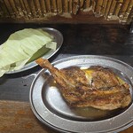 骨付鳥 蘭丸 - 骨付鳥(ひな)(*‘ω‘ *)