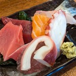 まるしん - お造り盛り合わせ(小) 600円