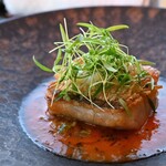 KEI Collection PARIS - CRISPY SCALES TILEFISH, CLAM AND TOMATO BROTH  甘鯛焼きソースマリニュー　6800円