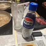 しゃぶしゃぶれたす - ペプシコーラです。