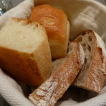 ブルガリ イル・カフェ - 2014年12月　パンは2種類