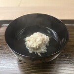 片折 - お椀　金石港　加能蟹　蟹よせ