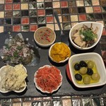 スペインバル ボスケ - タパス盛り合わせ