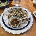 ミジンコ食堂 - 一品料理（もずく揚げ）