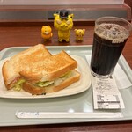 ドトールコーヒーショップ - 料理写真:モーニングBセット　500円(税込)