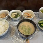 居酒屋 ふ～さん - 小鉢とかす汁