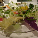 タテル ヨシノ ビズ  - 季節野菜のエチュベ　モネの庭園をイメージして